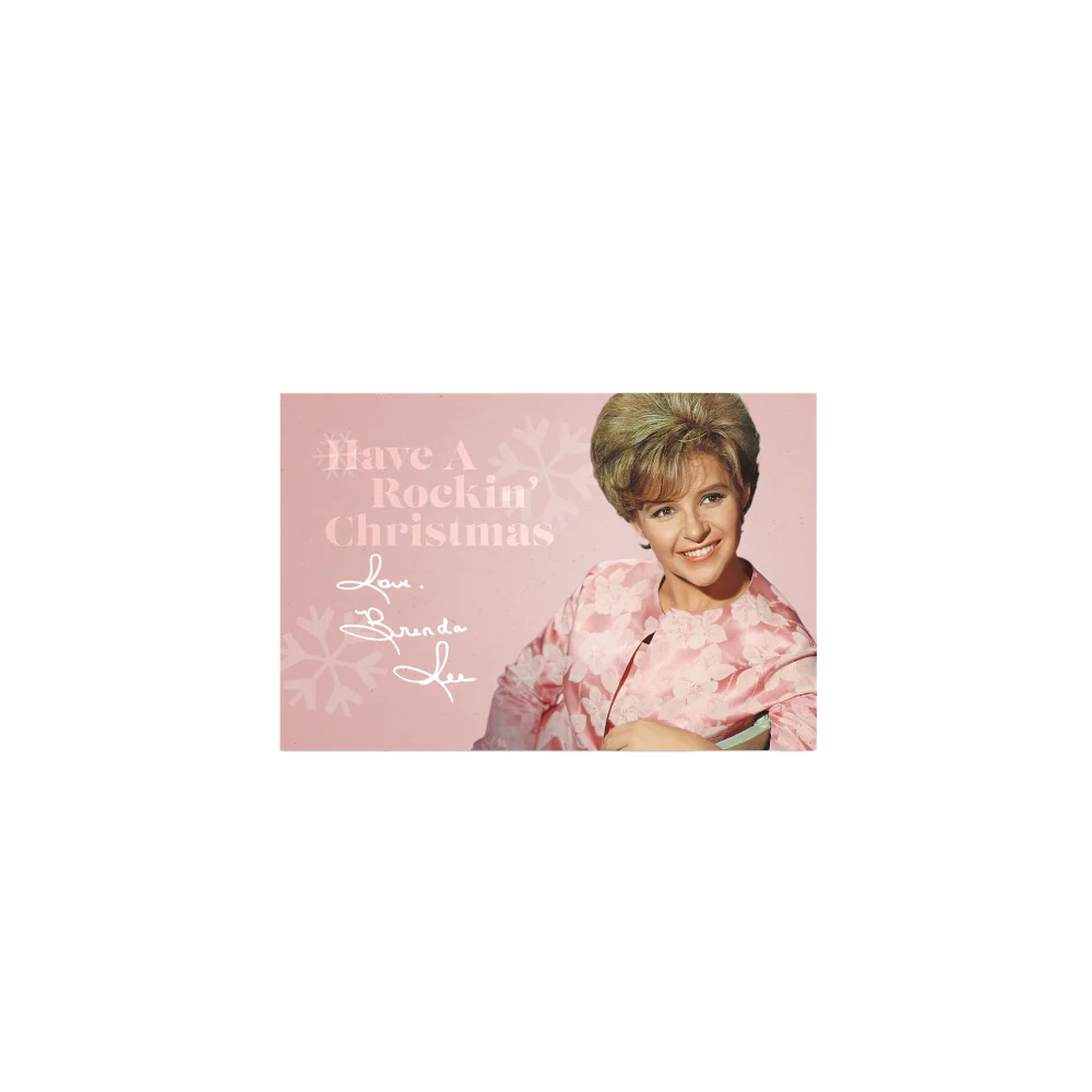 Rockin' Around The Christmas Tree (Vinyl-Powder Pink + Christmas Post Card) - Image 2